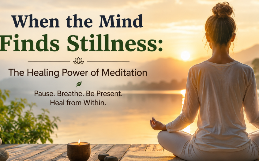When the Mind Finds Stillness: The Healing Power of Meditation