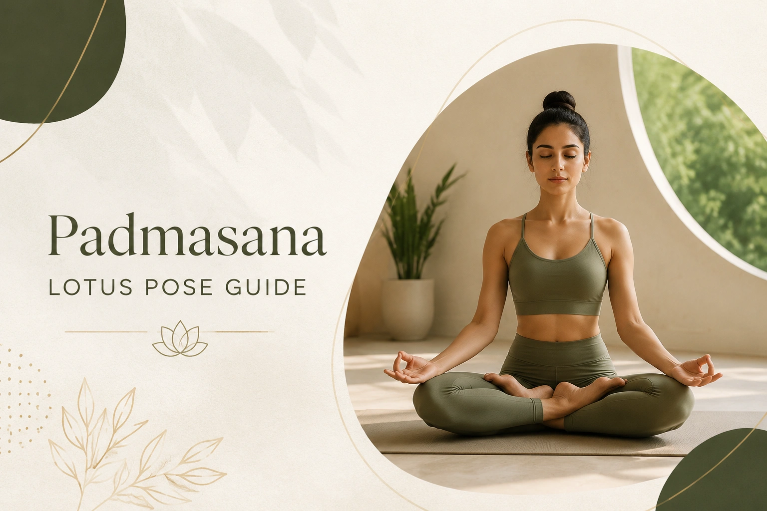 Padmasana (Lotus Pose): 7 Key Benefits, Step-by-Step Alignment, and Hip Safety Guide