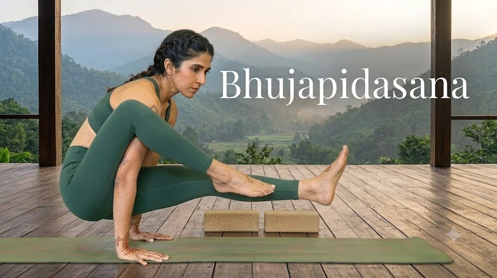 Bhujapidasana: Shoulder-Pressing Pose