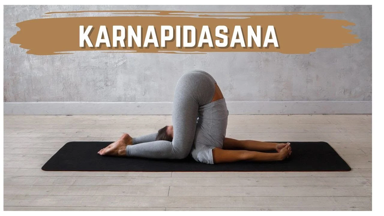 Karnapidasana (Ear Pressure Pose): Promote Relaxation