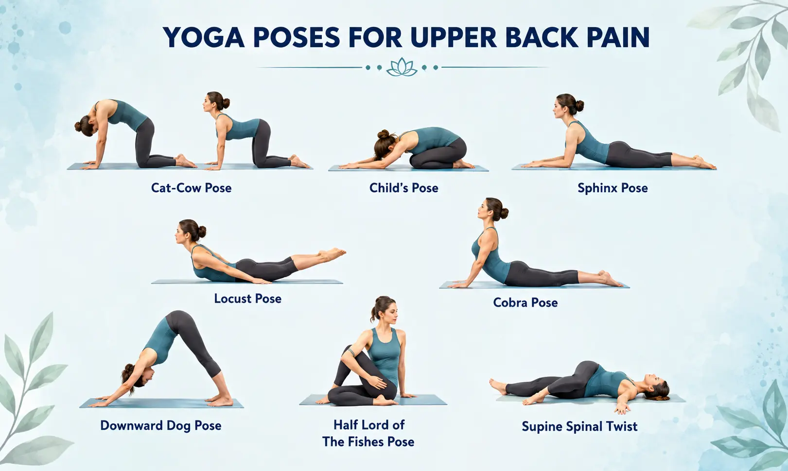 Yoga for Upper Back Pain: Gentle Poses for Relief