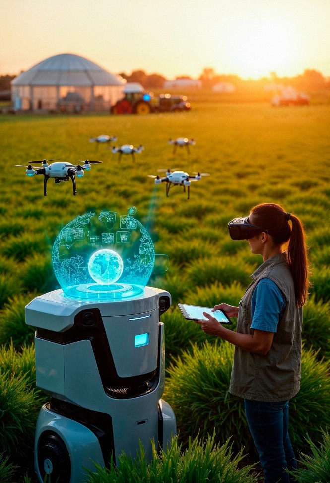 Farming with robots