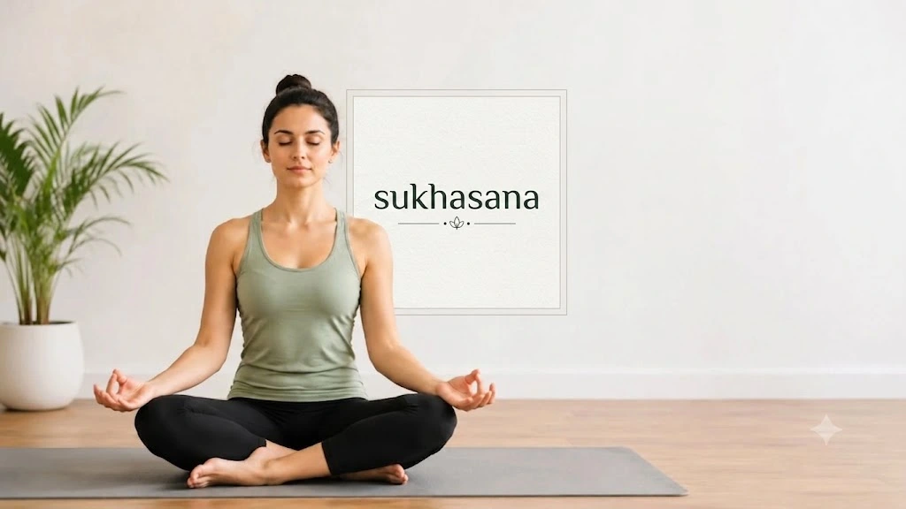 Sukhasana (Easy Pose): Calm the Mind