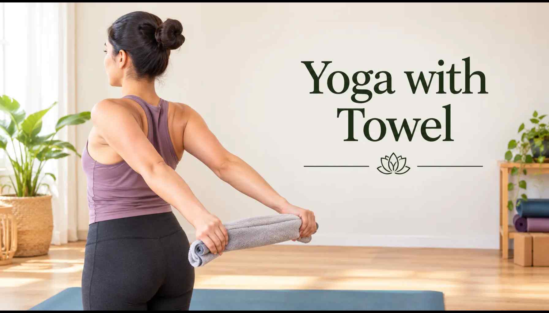 Yoga With Towel: Poses and Benefits