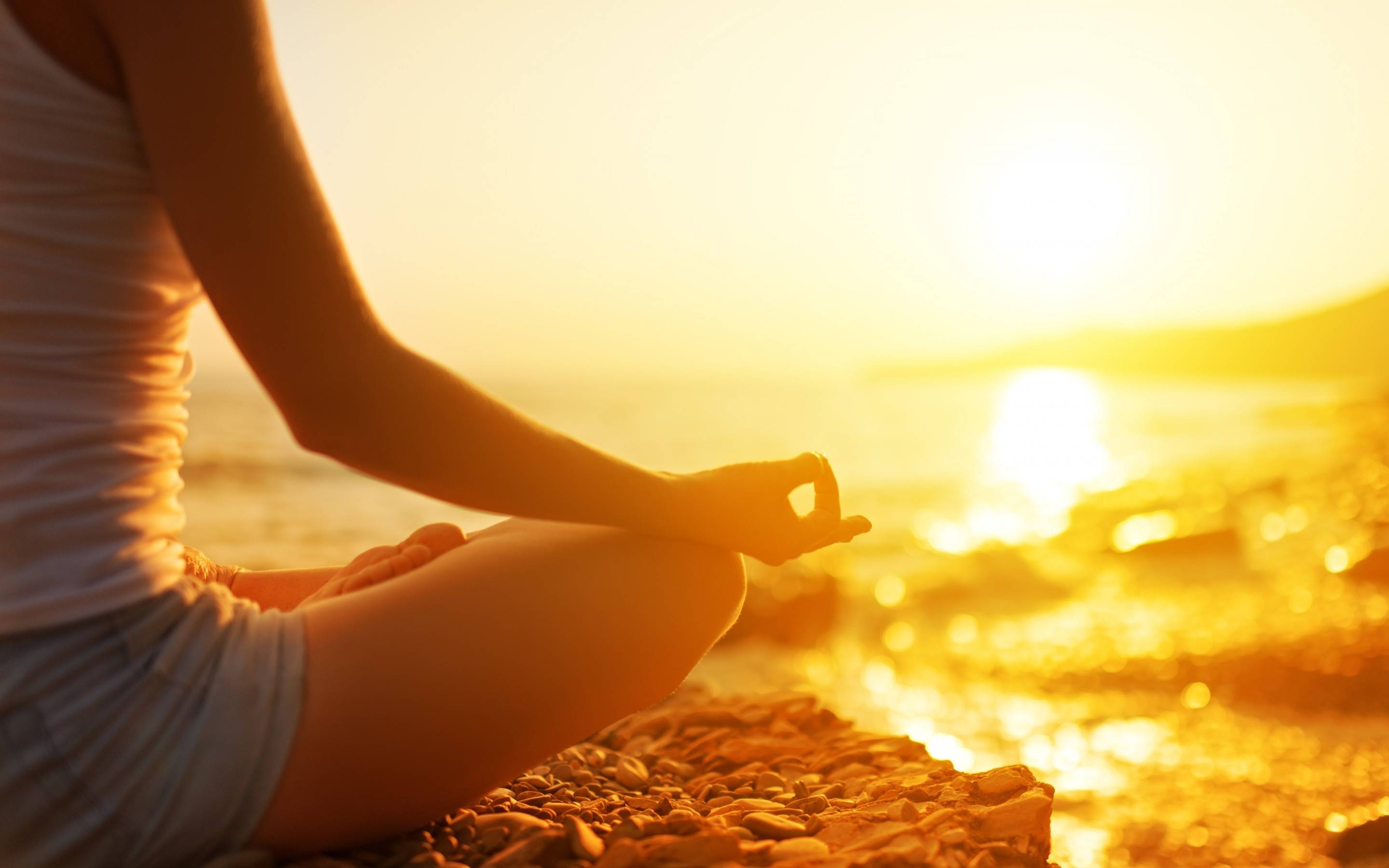 How does meditation relieve stress and for how long?