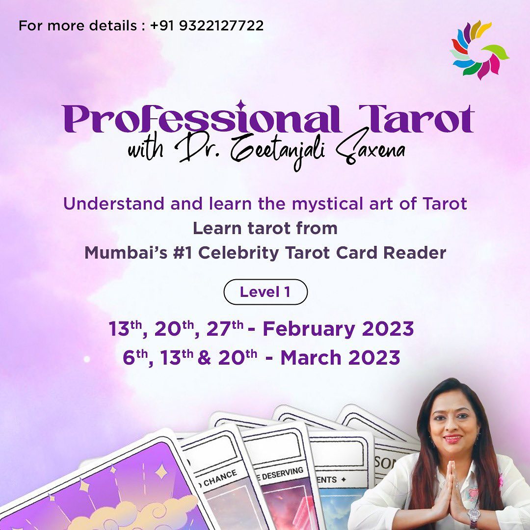 Professional Tarot with Dr. Geetanjali Saxena| Life Positive